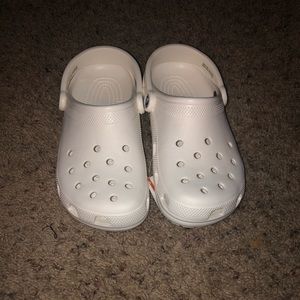 White Crocs